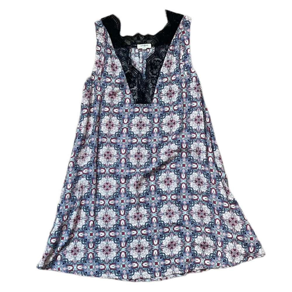 3/$15 Women’s Umgee Dress with Black Lace Trim Size Small